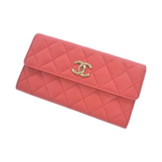 シャネル(CHANEL)のCHANEL シャネル 財布・コインケース - オレンジ 【古着】【中古】(財布)