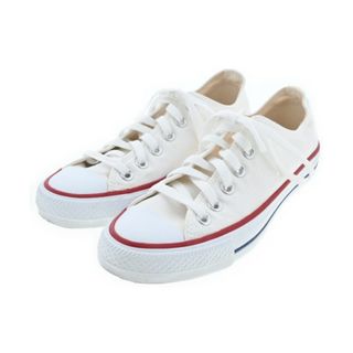 コンバース(CONVERSE)のCONVERSE コンバース スニーカー 23.5cm 白 【古着】【中古】(スニーカー)