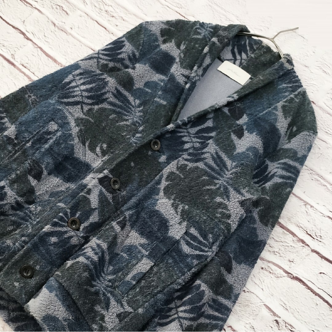 品質極上 【レア】シーグリーン seagreen タオル地 テーラードジャケット 日本製