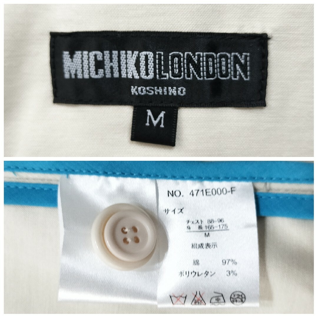 MICHIKO LONDON(ミチコロンドン)の【未使用品タグ付き】ミチコロンドン MICHIKO LONDON ジャケット メンズのジャケット/アウター(テーラードジャケット)の商品写真