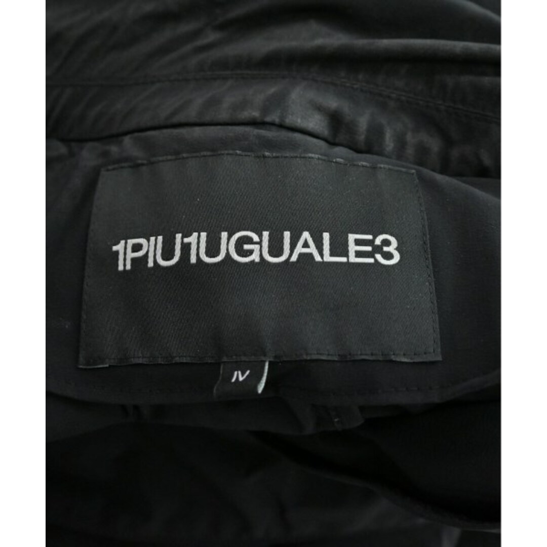 1piu1uguale3(ウノピゥウノウグァーレトレ)の1piu1uguale3 カジュアルジャケット 4(M位) 黒 【古着】【中古】 メンズのジャケット/アウター(テーラードジャケット)の商品写真