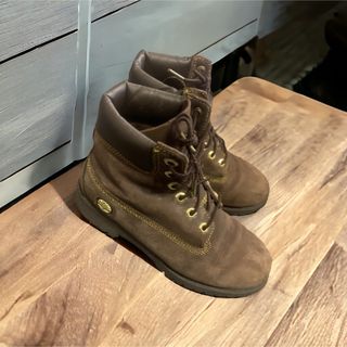 Timberland - ティンバーランド 本革 ヌバック LEATHER 6インチ ブーツ 24cm