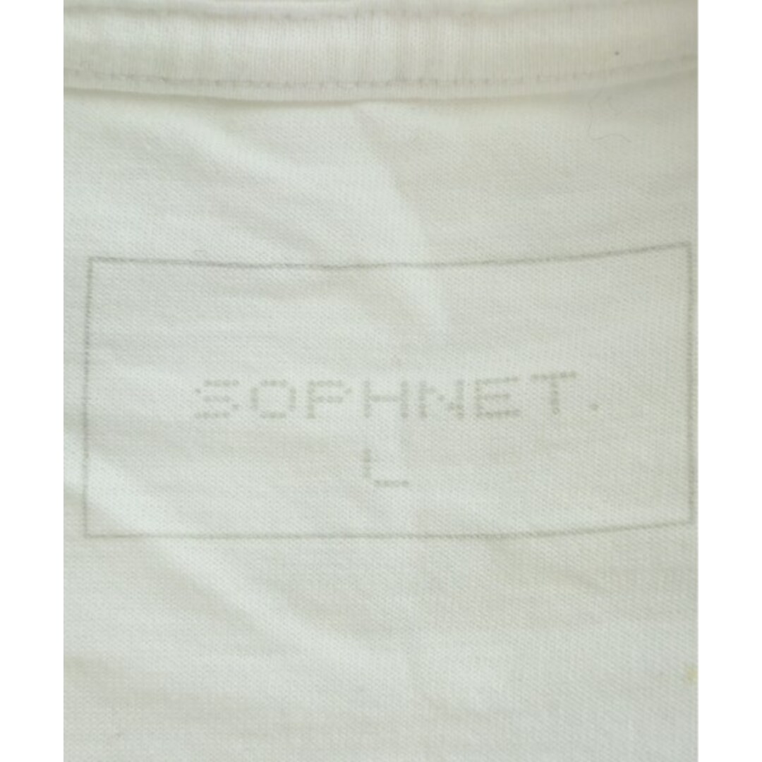 SOPHNET.(ソフネット)のSOPHNET. ソフネット Tシャツ・カットソー L 白 【古着】【中古】 メンズのトップス(Tシャツ/カットソー(半袖/袖なし))の商品写真