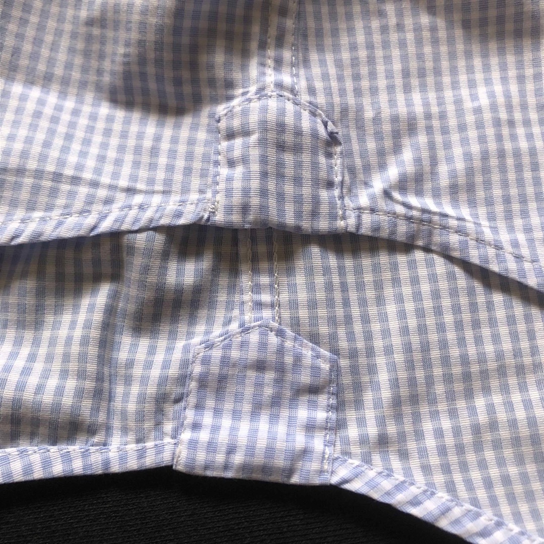 BRUNELLO CUCINELLI(ブルネロクチネリ)のBRUNELLO CUCINELLI ギンガムチェック BDシャツ  2釦 M メンズのトップス(シャツ)の商品写真