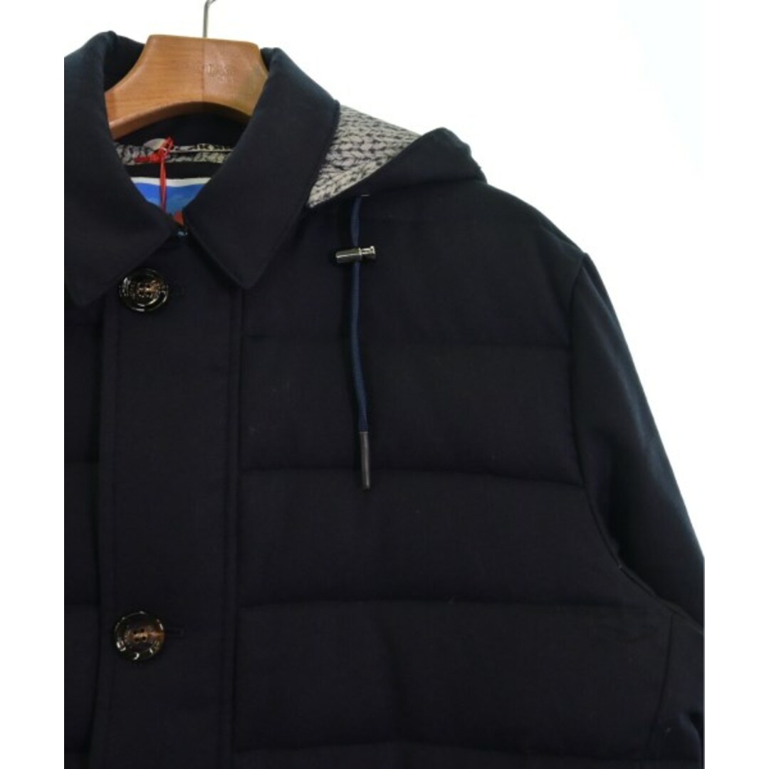 KIRED キーレッド ダウンコート 50(XL位) 紺 【古着】【中古】 メンズのジャケット/アウター(その他)の商品写真