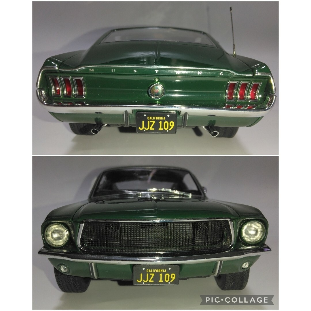 AUTOart(オートアート)の1/18 AUTOart Ford Mustang GT Bullitt 訳あり エンタメ/ホビーのおもちゃ/ぬいぐるみ(ミニカー)の商品写真