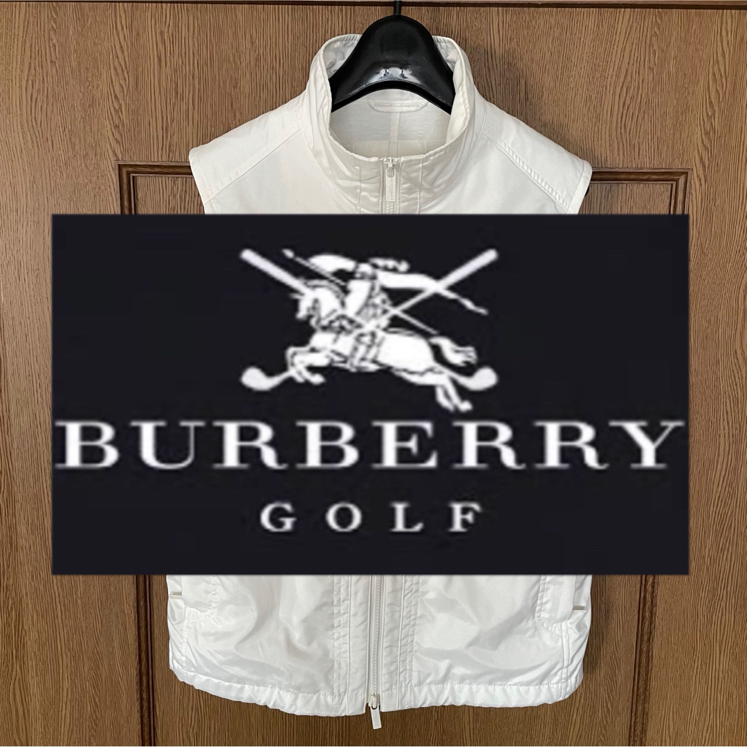 BURBERRY(バーバリー)の【BURBERRY GOLF】　バーバリーゴルフ　アウター　ホワイト スポーツ/アウトドアのゴルフ(ウエア)の商品写真