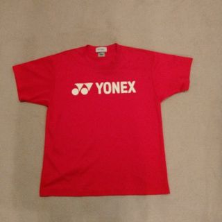 ヨネックス(YONEX)の状態良し　ヨネックス　赤　練習用(ウェア)