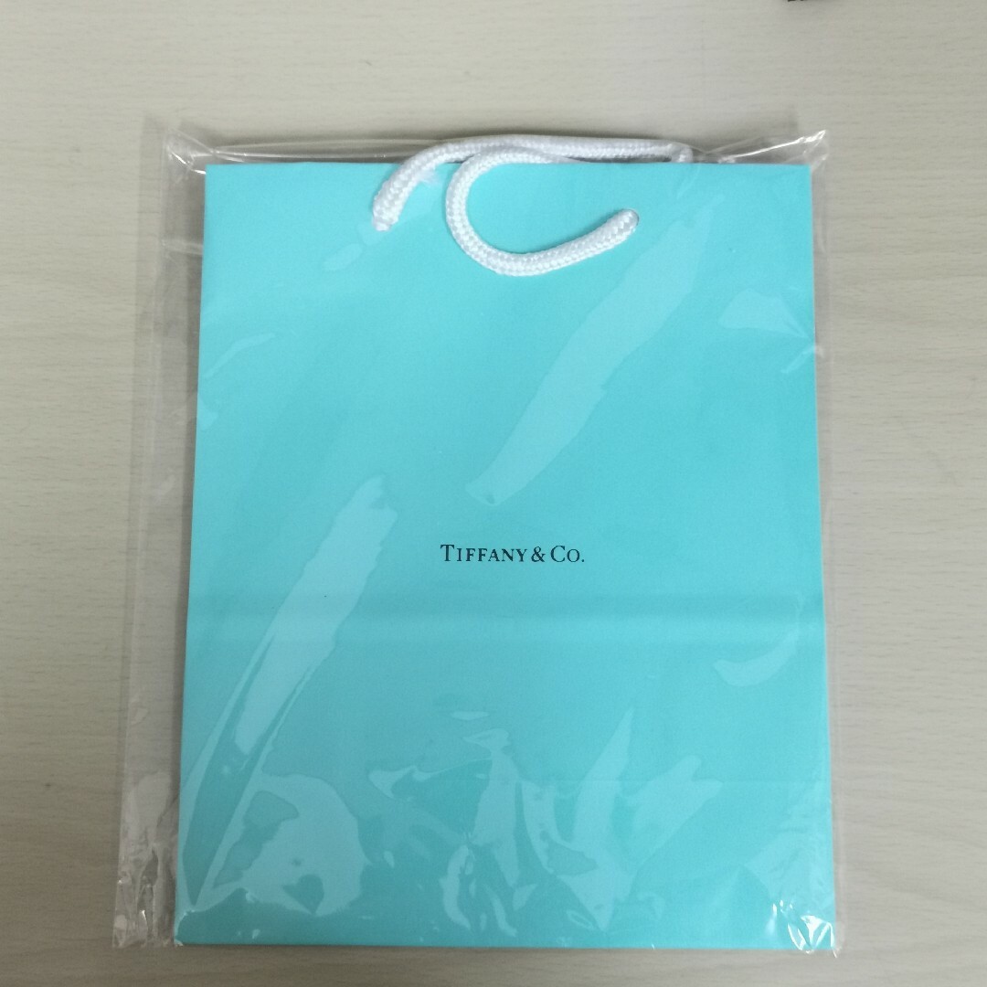 Tiffany & Co.(ティファニー)のTiffany ティファニー ショップバッグ ショッパー 紙袋 手提げ ショック レディースのバッグ(ショップ袋)の商品写真