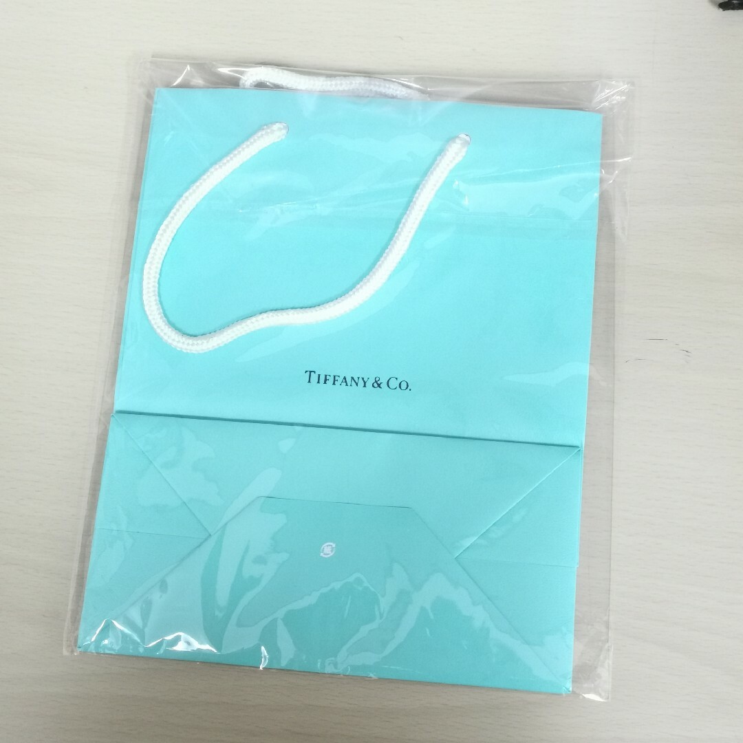 Tiffany & Co.(ティファニー)のTiffany ティファニー ショップバッグ ショッパー 紙袋 手提げ ショック レディースのバッグ(ショップ袋)の商品写真