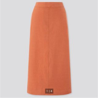 ユニクロ(UNIQLO)のデニムジャージースカート(ロングスカート)