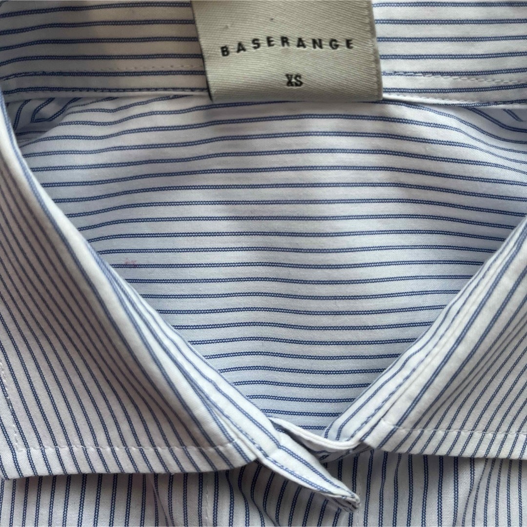 BASERANGE ベースレンジ OLE SHIRT DRESS シャツ ワンピ レディースのワンピース(ロングワンピース/マキシワンピース)の商品写真