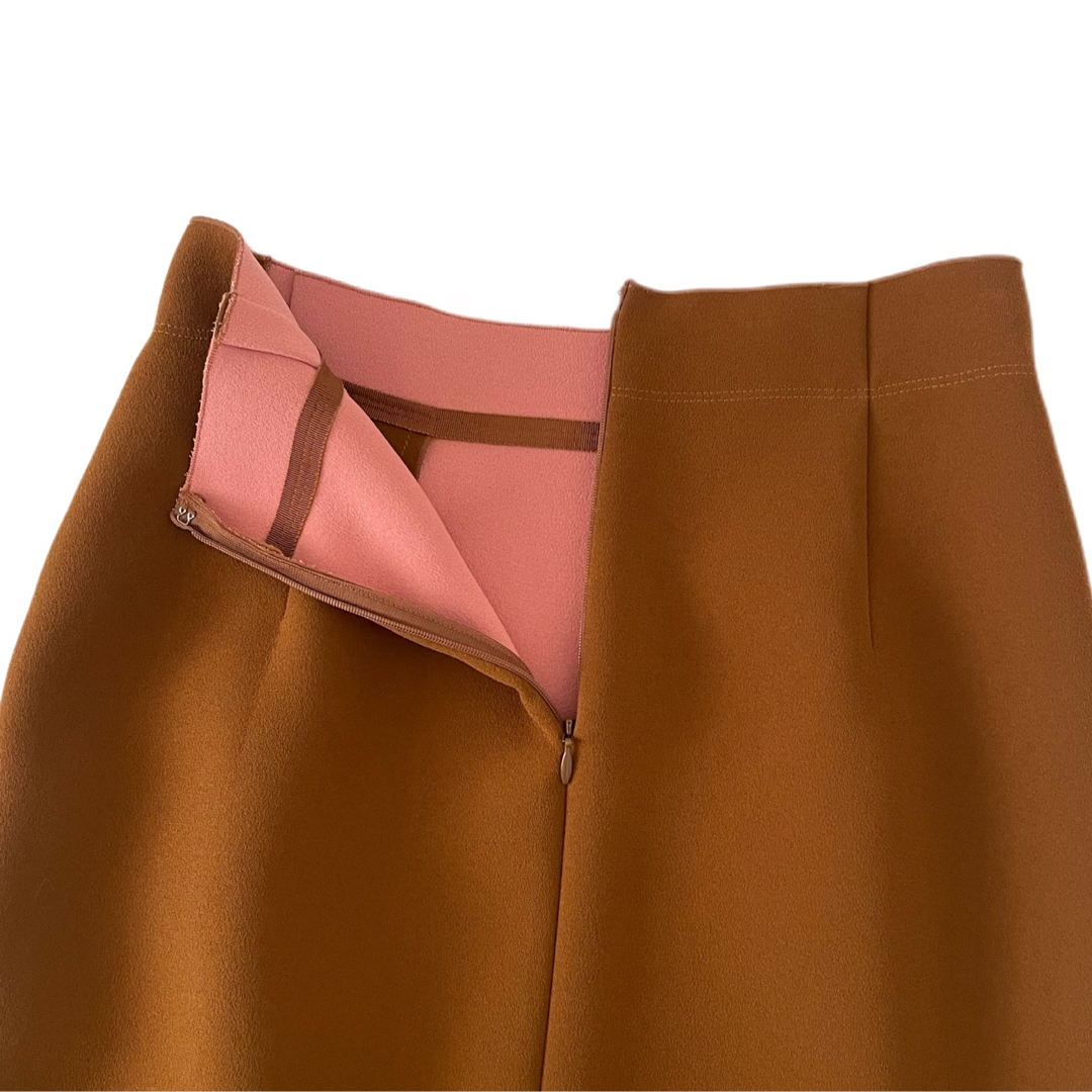 DES PRES(デプレ)の美品 DES PRES デプレ ジョーゼット バイカラー ペンシルスカート レディースのスカート(ロングスカート)の商品写真
