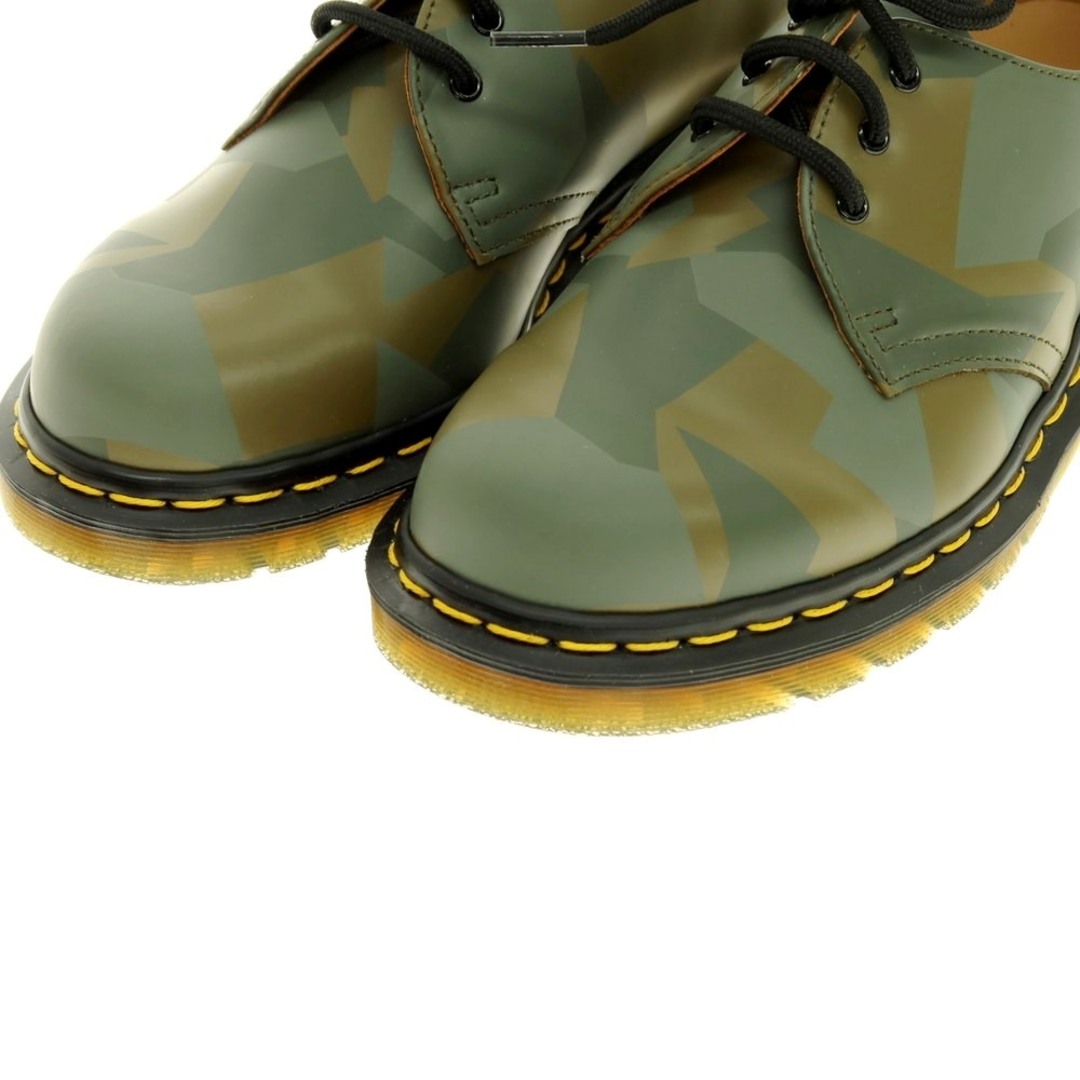 【中古】【未使用】コムデギャルソン オムドゥ COMME des GARCONS HOMME DEUX × Dr.Martens 2022年春夏 1461 レザー シューズ オリーブ系【サイズ6】【メンズ】 メンズの靴/シューズ(ドレス/ビジネス)の商品写真