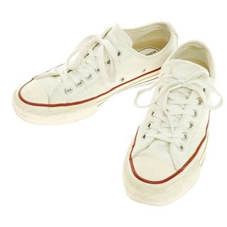 コンバース(CONVERSE)の【中古】コンバース CONVERSE ADDICT オールスター レザー スニーカー オフホワイト【サイズ26】【メンズ】(スニーカー)