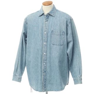 ビームス(BEAMS)の【中古】ビームス BEAMS BEAMS JAPAN限定 コットン カジュアルシャツ ブルー【サイズM】【メンズ】(シャツ)