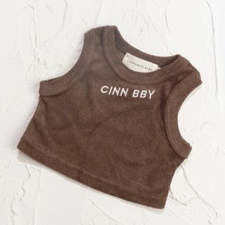 コドモビームス(こども ビームス)のCINNAMON BABY　テリー シングレット - ダーク チョコレート1Y(Ｔシャツ)