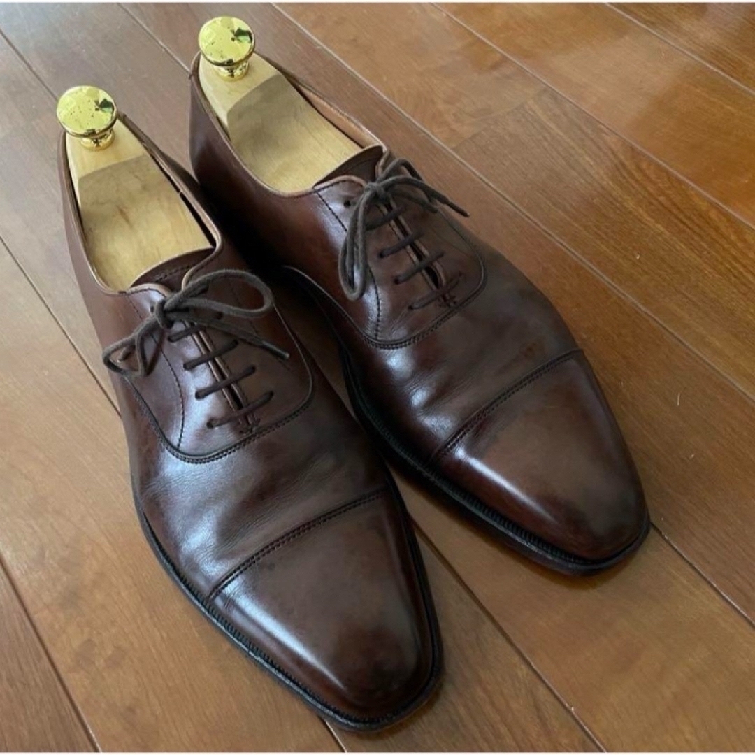 Crockett&Jones(クロケットアンドジョーンズ)のクロケット＆ジョーンズ ハラム 6.5E 6h シップス別注 ブラウン メンズの靴/シューズ(ドレス/ビジネス)の商品写真