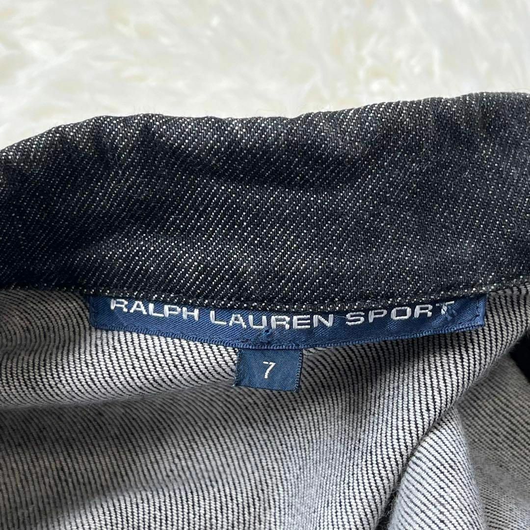 Ralph Lauren(ラルフローレン)のラルフローレン　スポーツ　デニム　ジャケット　ロング レディースのジャケット/アウター(ブルゾン)の商品写真