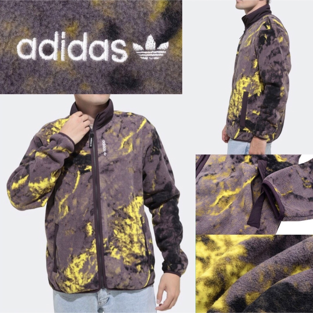 adidas(アディダス)の総柄★adidas originals フルジップ フリース ジャケット AOP メンズのジャケット/アウター(ブルゾン)の商品写真