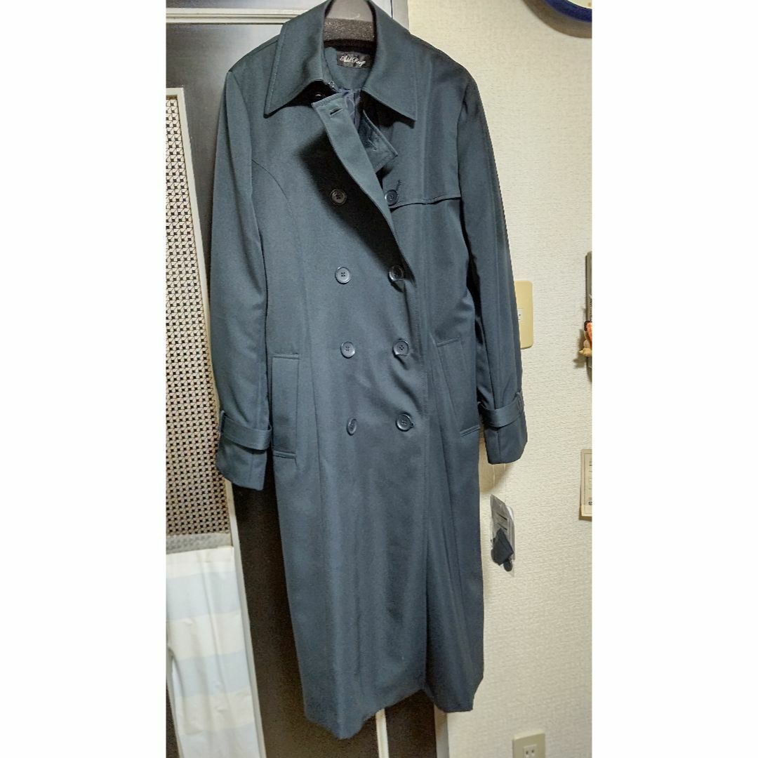 THE SUIT COMPANY(スーツカンパニー)のトレンチコートLLサイズネイビー レディースのジャケット/アウター(トレンチコート)の商品写真