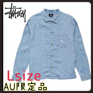 ステューシー(STUSSY)の新品ステューシーSTUSSY海外限定シャツLサイズ(シャツ)