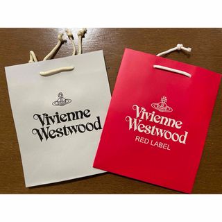 ヴィヴィアンウエストウッド(Vivienne Westwood)の【未使用品】ヴィヴィアンウエストウッド　ショッパー　紙袋　2枚セット(ショップ袋)