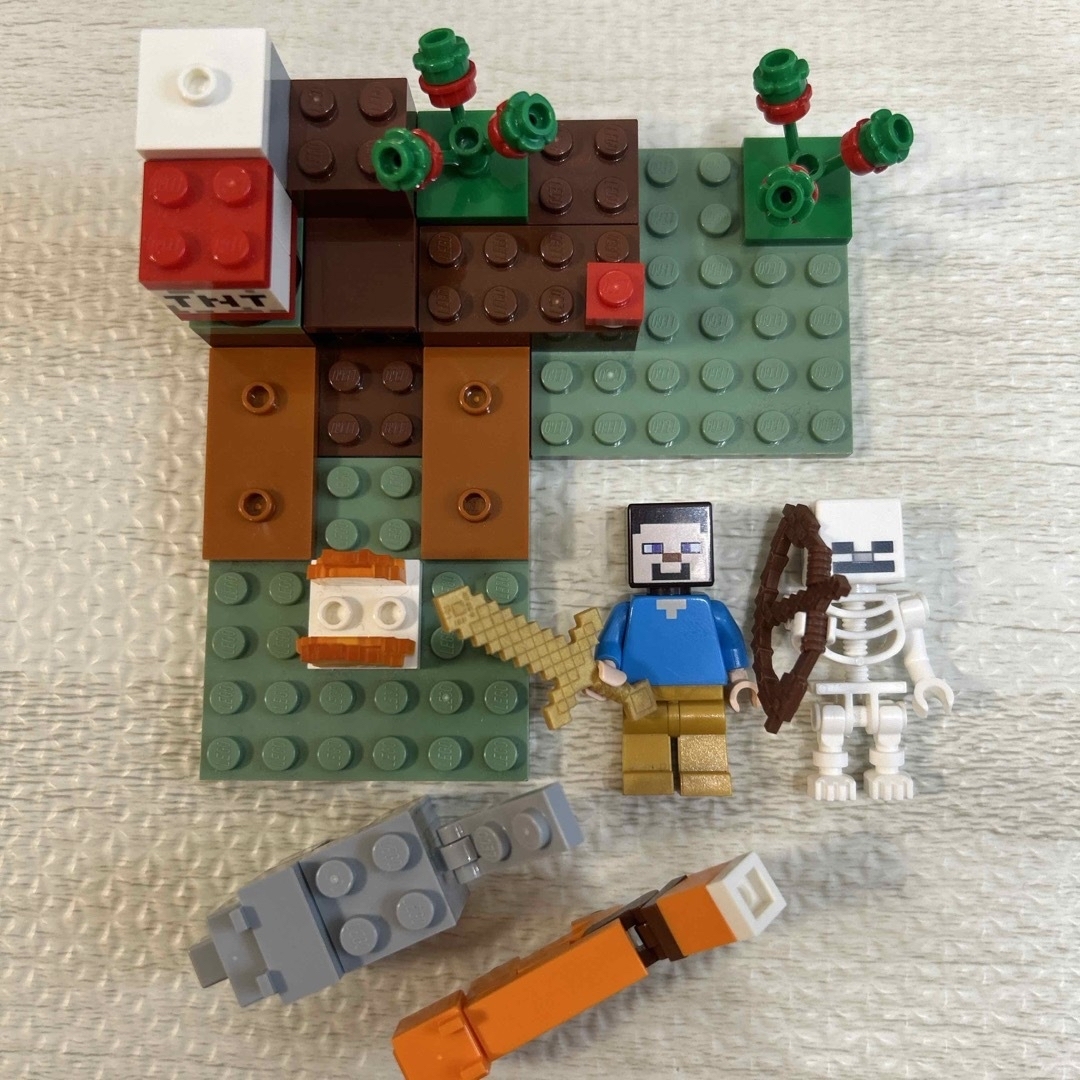 Lego(レゴ)のLEGO マインクラフト 21162 タイガの冒険 キッズ/ベビー/マタニティのおもちゃ(積み木/ブロック)の商品写真