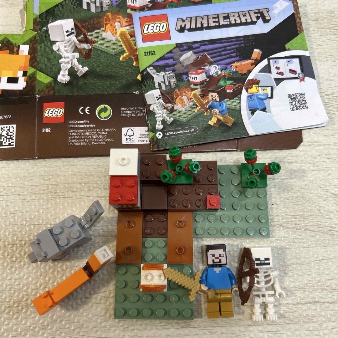 Lego(レゴ)のLEGO マインクラフト 21162 タイガの冒険 キッズ/ベビー/マタニティのおもちゃ(積み木/ブロック)の商品写真