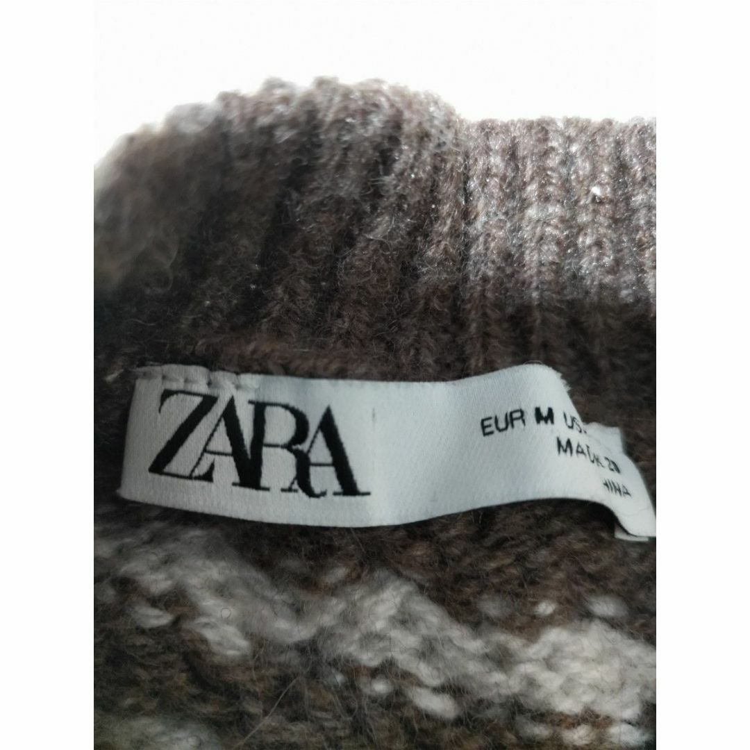 ZARA(ザラ)のZARA　 　 セーター 　トップス　 ウール　Ｍサイズ　ケーブルニット レディースのトップス(ニット/セーター)の商品写真