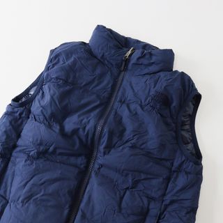 ノースフェイス(THE NORTH FACE) ネイビー ダウンベスト(レディース)の ノースフェイス(THE NORTH FACE) ネイビー ダウンベスト(レディース)の