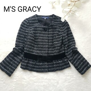 M'S GRACY - エムズグレイシー キルティングジャケットの通販 by shop