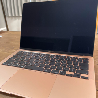 アップル(Apple)のMacBook Air M1 16GB/１TB　ゴールドカラー(ノートPC)