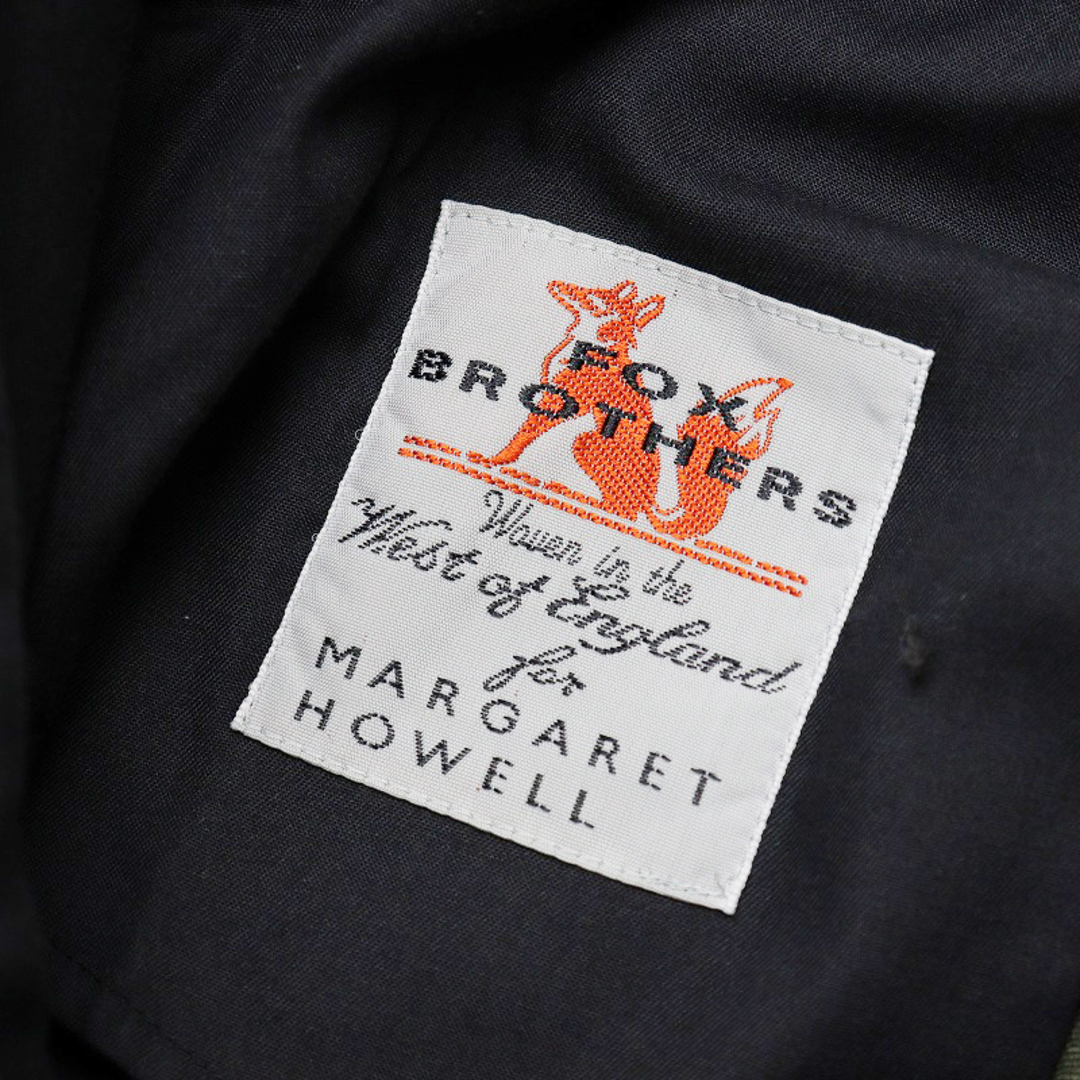 MARGARET HOWELL(マーガレットハウエル)の2022SS マーガレットハウエル フォックスブラザーズ MARGARET HOWELL × FOX BROTHERS SUMMER WOOLトラウザーズパンツ 1【2400013736541】 レディースのパンツ(カジュアルパンツ)の商品写真