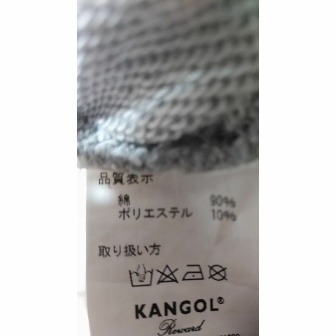 KANGOL(カンゴール)のらっだぁ&KANGOL　コラボ　 スウェット トレーナー グレー　フリーサイズ レディースのトップス(トレーナー/スウェット)の商品写真