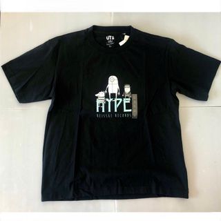 ユニクロ(UNIQLO)のHYPE 黒M★米津玄師 UT グラフィック Tシャツ ユニクロ コラボ 半袖(Tシャツ/カットソー(半袖/袖なし))