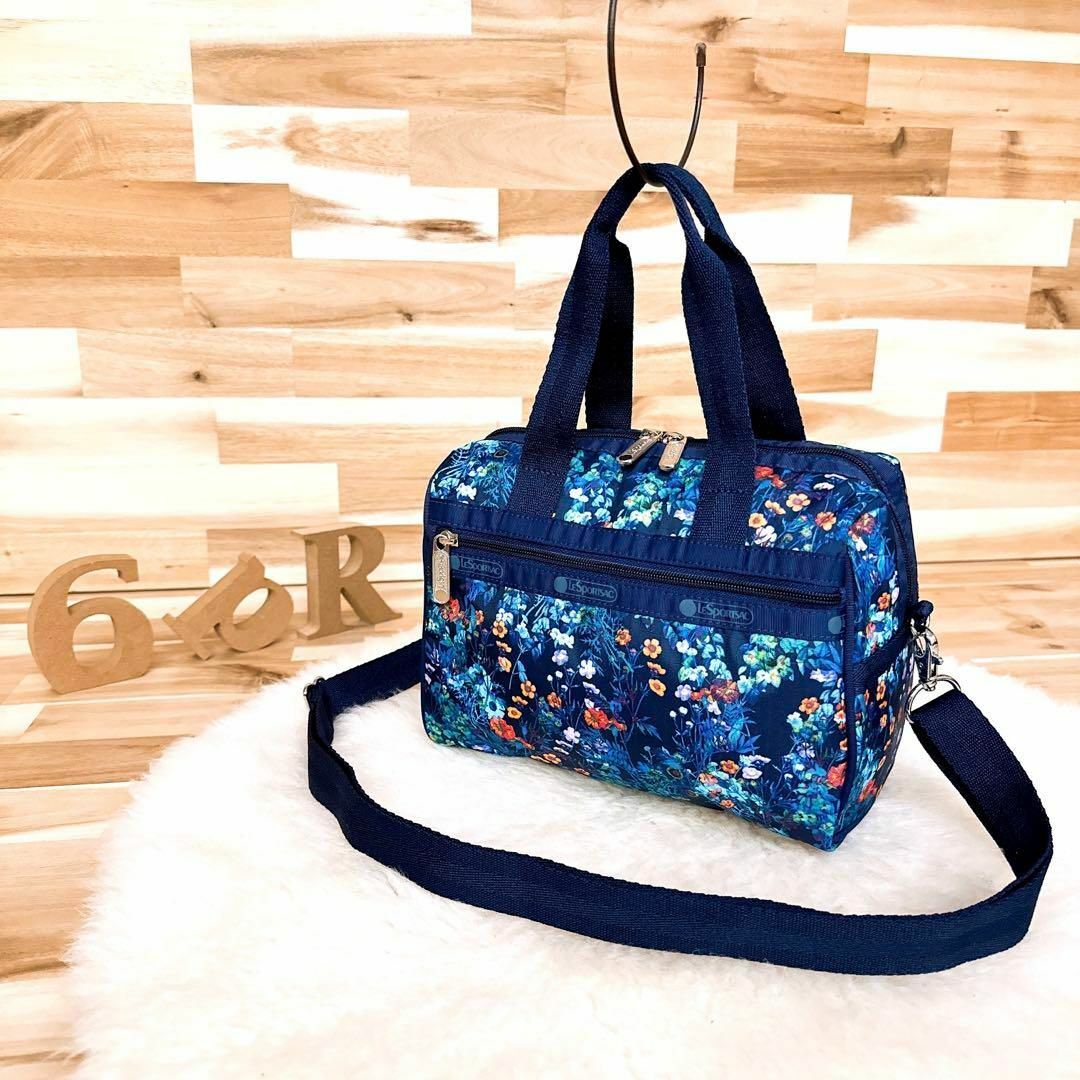 LeSportsac - 美品【レスポートサック】花柄 ショルダーバッグ2wayミニ