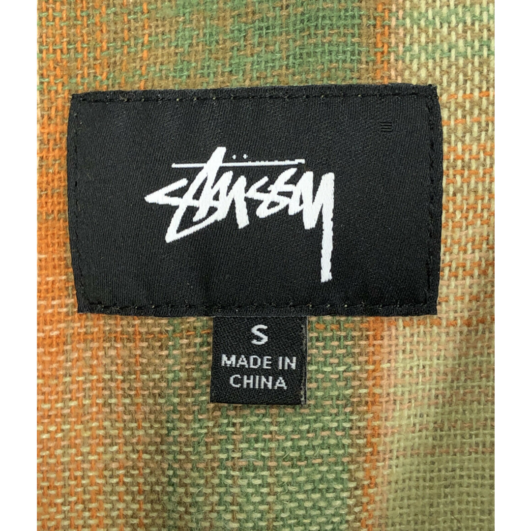 STUSSY(ステューシー)のステューシー STUSSY ウール混 半袖シャツ    メンズ S メンズのトップス(その他)の商品写真