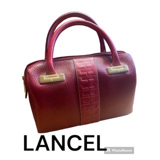 ランセル(LANCEL)の【LANCEL】ランセル 本革 ミニボストンバッグ(ハンドバッグ)