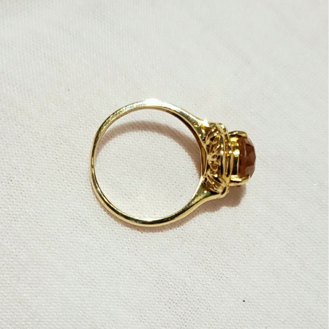 最終値下げ【K18】宝石 リング レディースのアクセサリー(リング(指輪))の商品写真