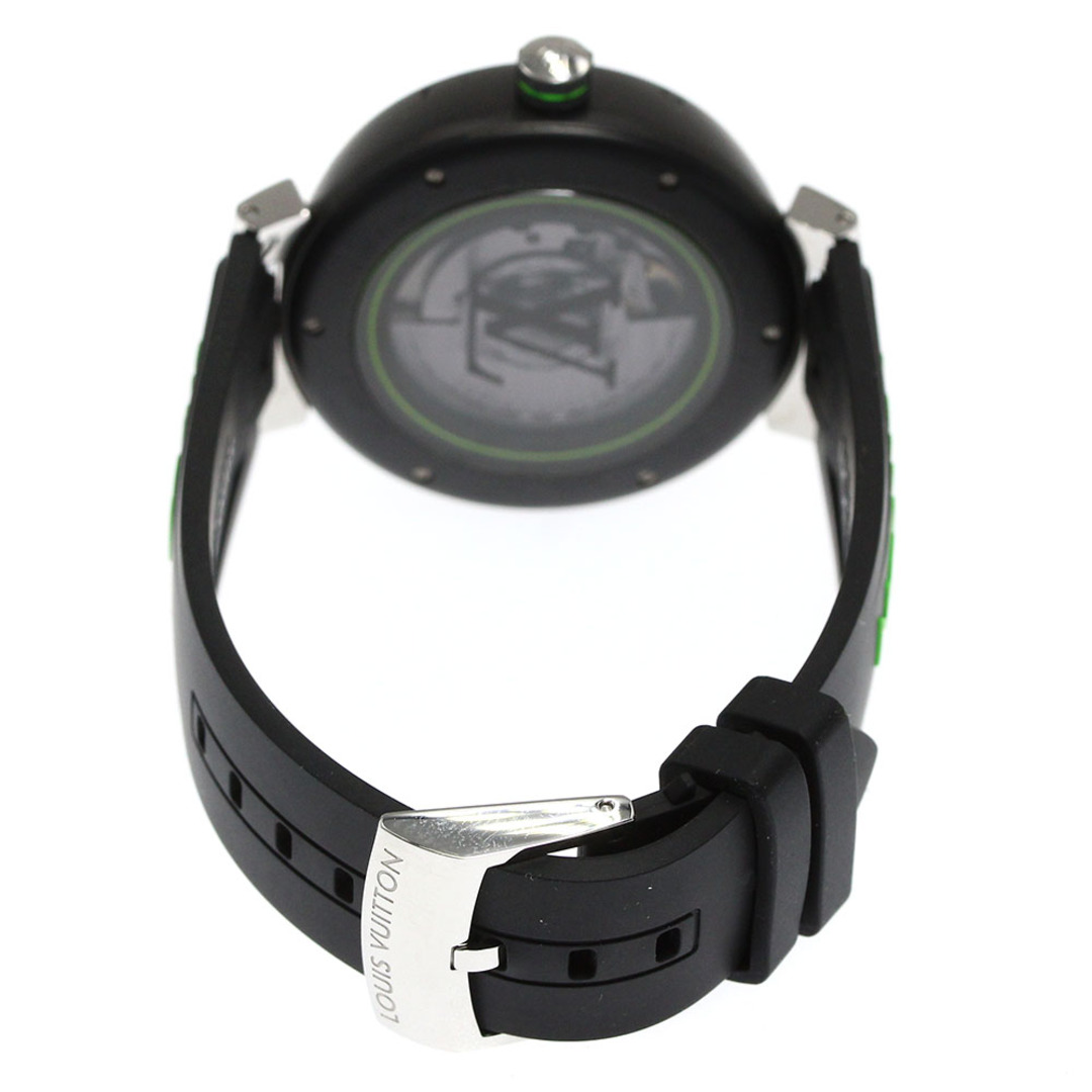 LOUIS VUITTON(ルイヴィトン)のルイ・ヴィトン LOUIS VUITTON QA131 タンブール 自動巻き メンズ 良品 箱・保証書付き_802356 メンズの時計(腕時計(アナログ))の商品写真