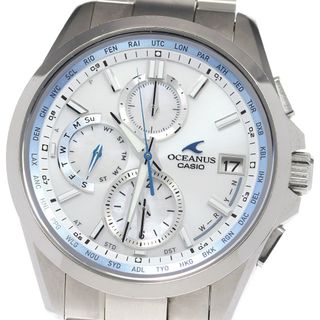 カシオ(CASIO)のカシオ CASIO OCW-T2610H-7AJF オシアナス クロノグラフ ソーラー電波 メンズ 保証書付き_803242(腕時計(アナログ))