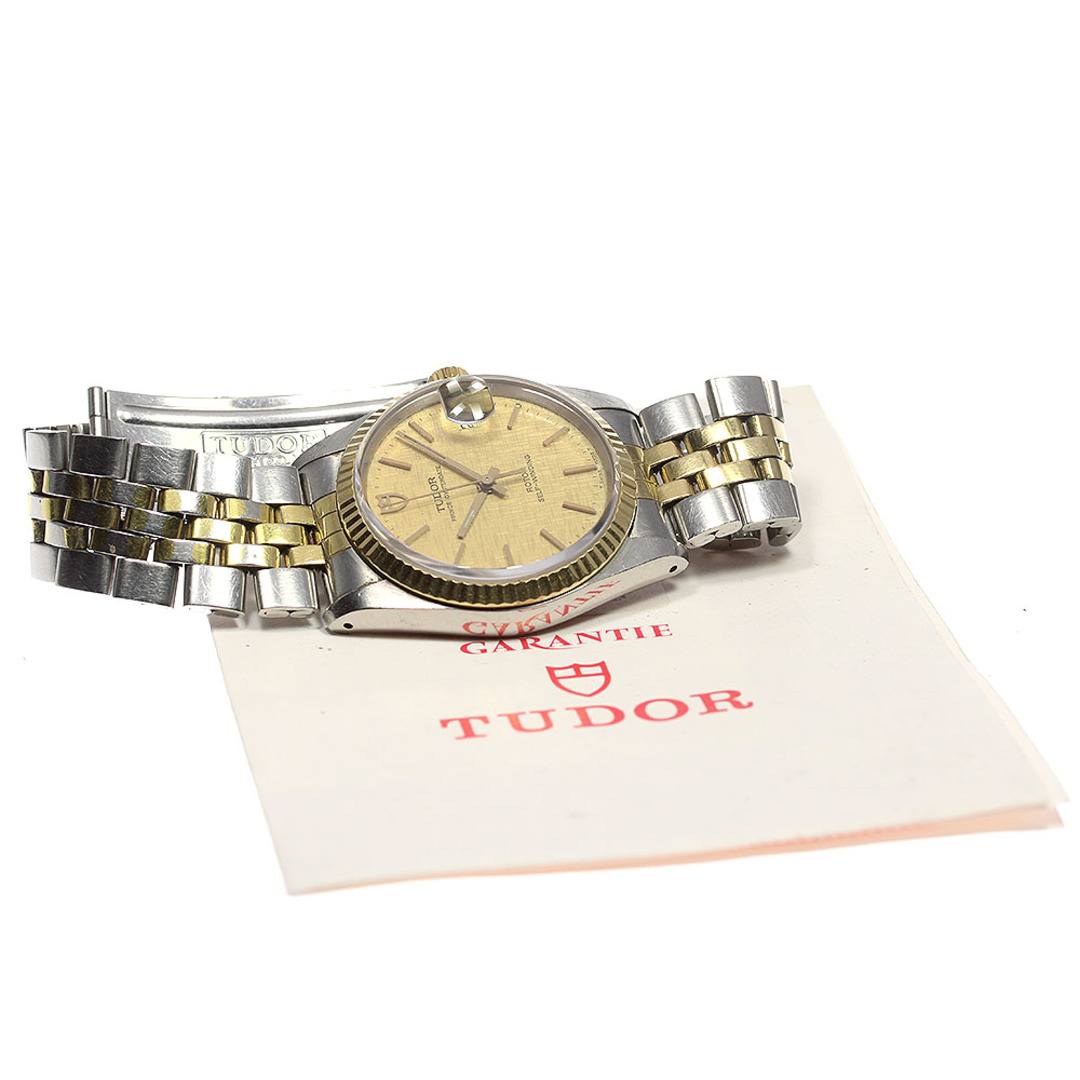 Tudor(チュードル)のチュードル TUDOR 74033 プリンス オイスターデイト cal.2824-2 YGベゼル 自動巻き メンズ 保証書付き_791889 メンズの時計(腕時計(アナログ))の商品写真