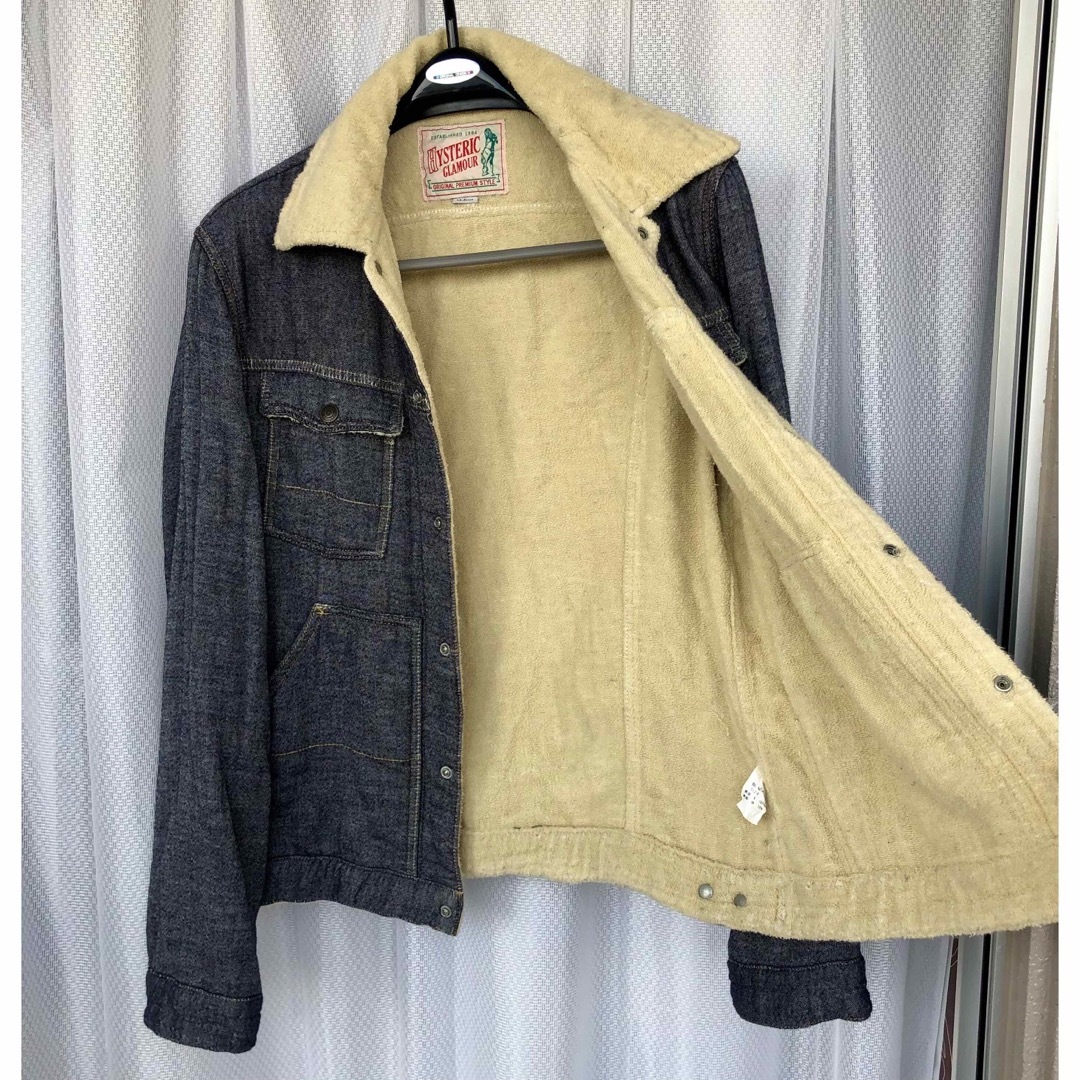 HYSTERIC GLAMOUR - 今治製☆パイルジャケット ヒステリック HYSTERIC GLAMOUR - 今治製☆パイルジャケット ヒステリック