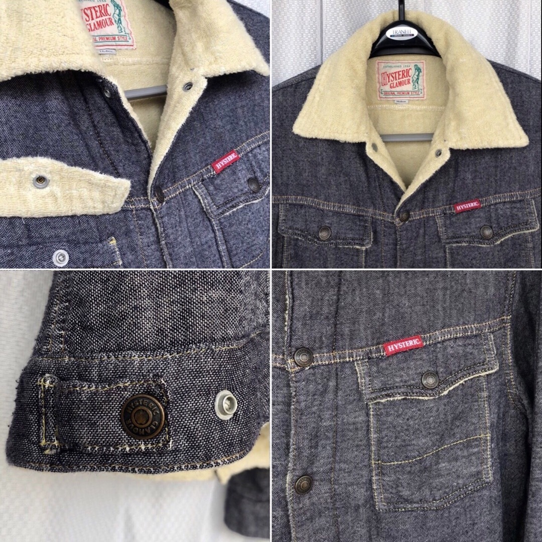 HYSTERIC GLAMOUR - 今治製☆パイルジャケット ヒステリック HYSTERIC GLAMOUR - 今治製☆パイルジャケット ヒステリック