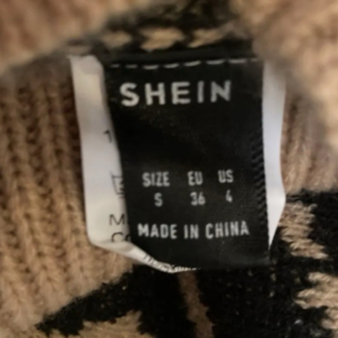 SHEIN(シーイン)のSHEIN ニットベスト　インナー付き レディースのトップス(ベスト/ジレ)の商品写真