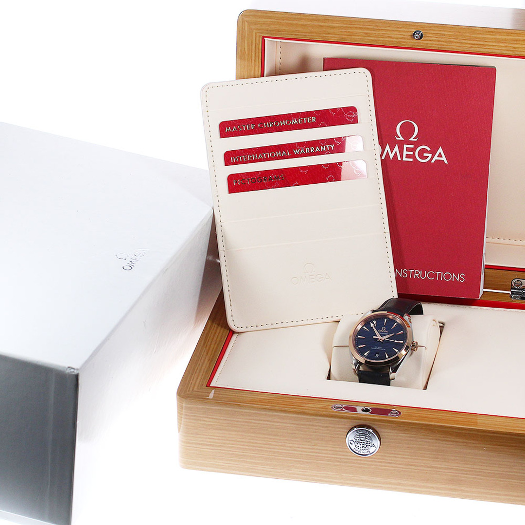 OMEGA(オメガ)のオメガ OMEGA 220.23.38.20.03.001 シーマスター 150M アクアテラ コーアクシャル 自動巻き メンズ 極美品 箱・保証書付き_801868 メンズの時計(腕時計(アナログ))の商品写真