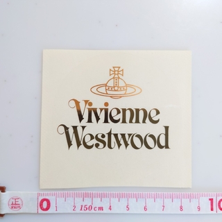 VivienneWestwood ステッカー 正規品 ゴールド 非売品 円形