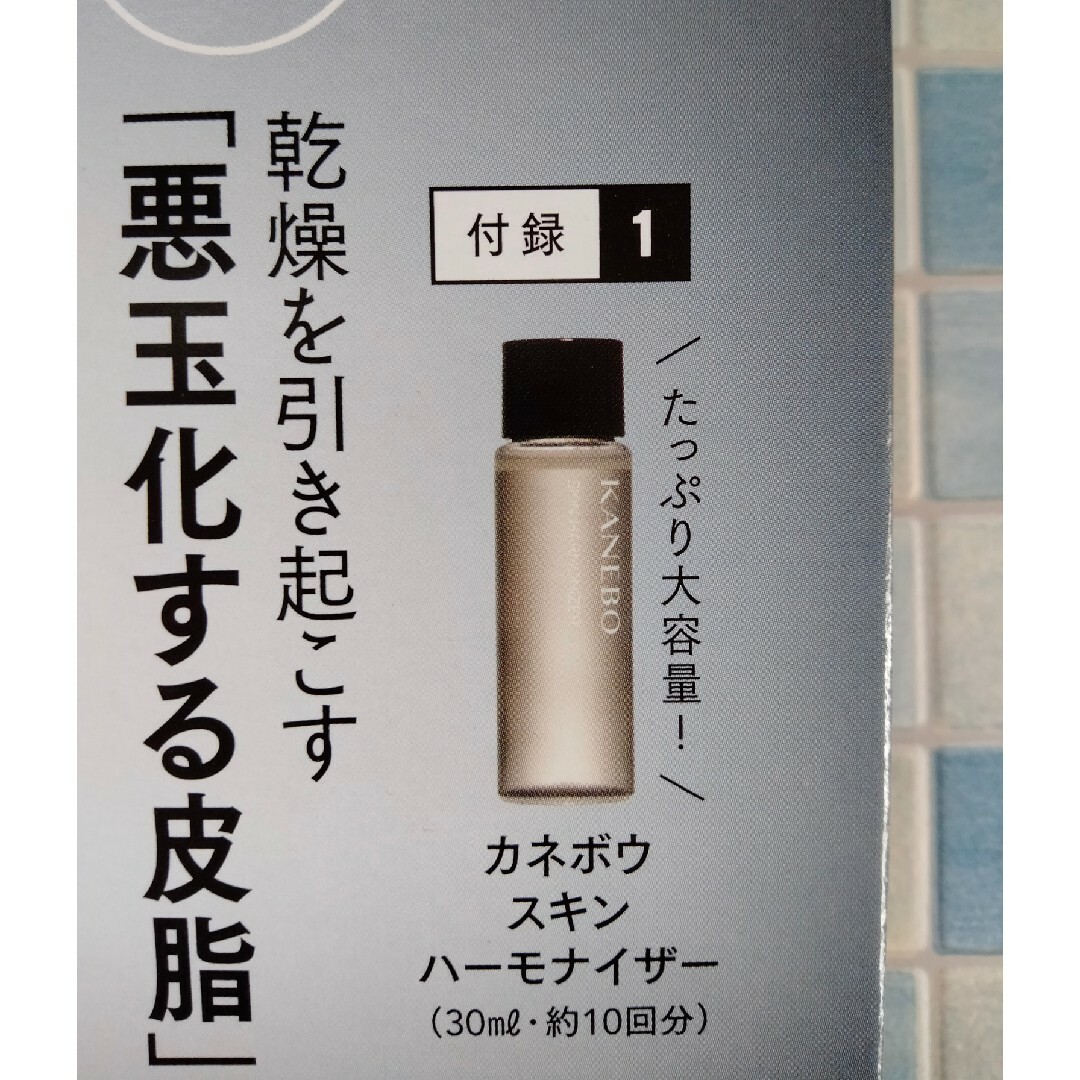 Kanebo(カネボウ)のボーチェ付録　Kaneboカネボウ　スキン ハーモナイザー ミニボトル コスメ/美容のスキンケア/基礎化粧品(化粧水/ローション)の商品写真