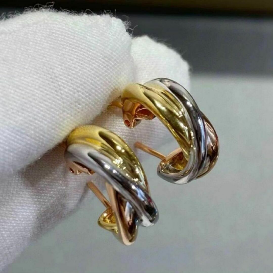 18k au750 トリニティピアス 登坂広臣 橋本環奈着用モデルの通販 18k au750 トリニティピアス 登坂広臣 橋本環奈着用モデルの通販